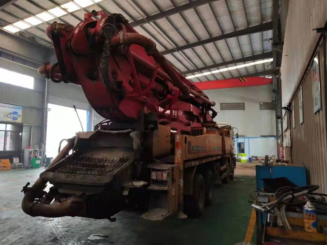 49m Putzmeister 2012 8x4 प्रयुक्त कंक्रीट पम्प ट्रक