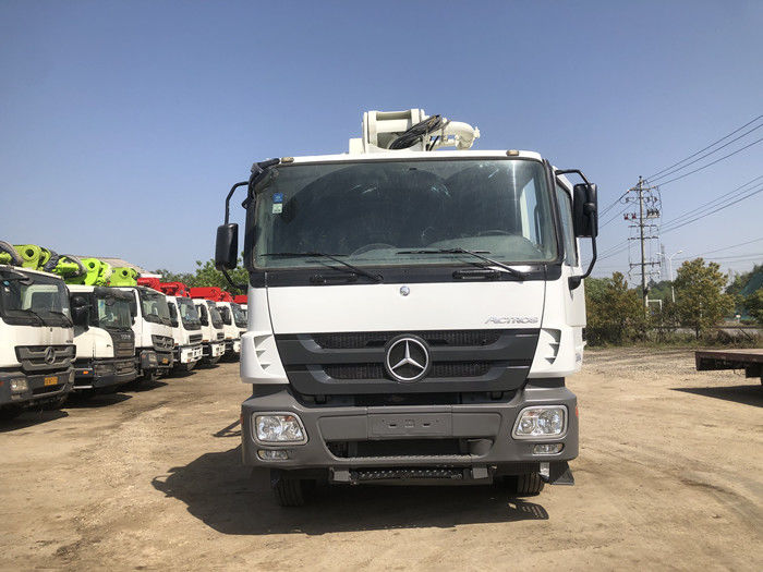 एक्स लेग 110 एम 3 / एच प्रयुक्त कंक्रीट पंप ट्रक निर्माण इंजीनियरिंग 300 किलोवाट