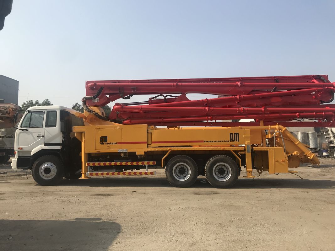 Putzmeister 36M 120m3 / H कंक्रीट पम्प ट्रक सेकेंड हैंड यूडी चेसिस मॉडल: