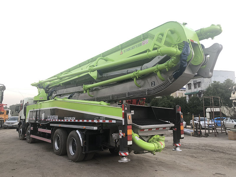 309KW 180M3 / H प्रयुक्त कंक्रीट लाइन पंप ट्रक 56M जूमलियन ZLJ5430THBK