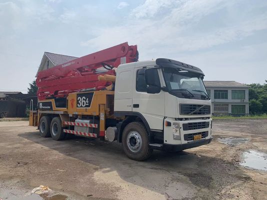 Putzmeister 36m प्रयुक्त कंक्रीट पम्प वोल्वो ट्रक Refurbished Beton पंप