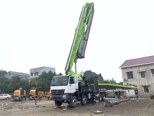 हैवी ड्यूटी जूमलियन 180m3/H 56m बूम कंक्रीट ट्रक