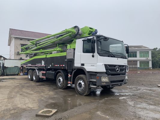 180m3/H 56m बूम जूमलियन कंक्रीट पम्प ट्रक का इस्तेमाल किया